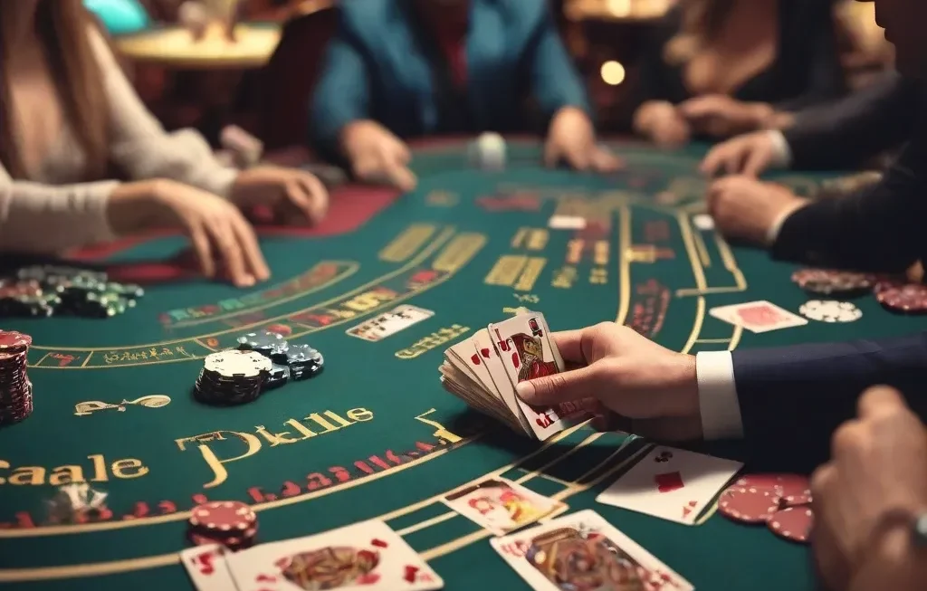 Social Blackjack Dynamics